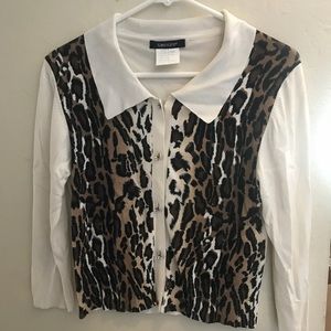Karen Kane leopard sweater
